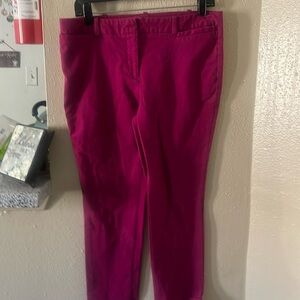 Women’s burgandy business / work pants